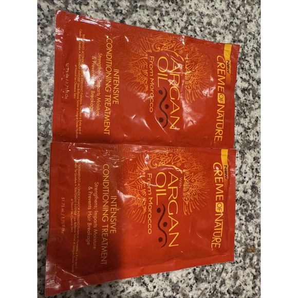 Creme of Nature Other - CREME of NATURE. ARGAN OIL Intensive CONDITIONING TREATMENT, 1.75 oz ( LOT OF 2)